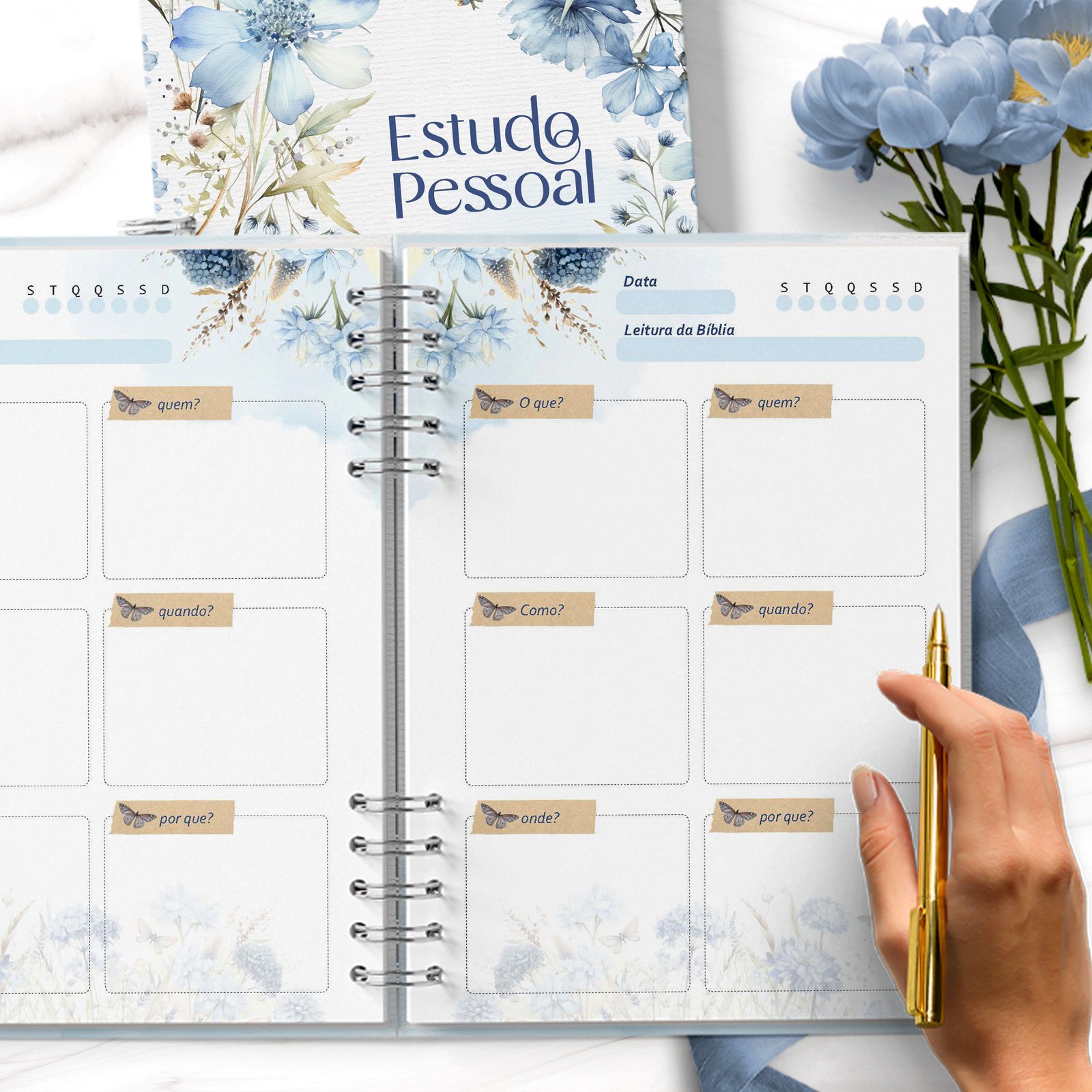 Caderno Para Estudo Pessoal Feminino - Imagem 11